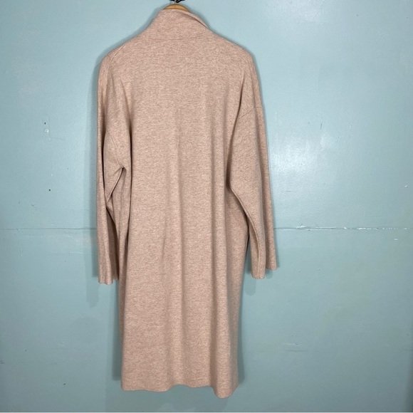 J Crew Ella Open Front Blazer Sweater Cream Long Length AD753 XXL - Picture 7 of 8